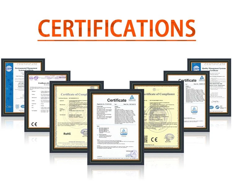 CERTIFICATIONS CERTIFICATIONS