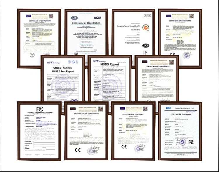 JXBT's certifications JXBT's certifications