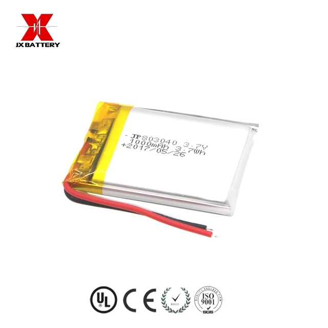 Bateria Lipo de millor qualitat JP803040 1000mah China Factory